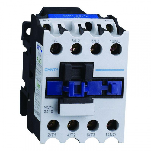 Контактор NC1-2508 25А кат. 230В AC 2НО+2НЗ (R) CHINT 221815 Контактор NC1-2508 25А кат. 230В AC 2НО+2НЗ (R) CHINT 221815
