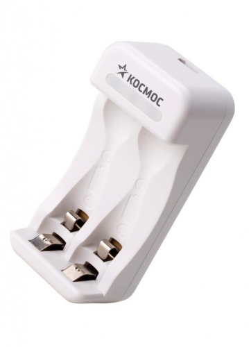 Устройство зарядное для аккум. батареек AA; AAA 2 слота КОСМОС KOC801USB Устройство зарядное для аккум. батареек AA; AAA 2 слота КОСМОС KOC801USB