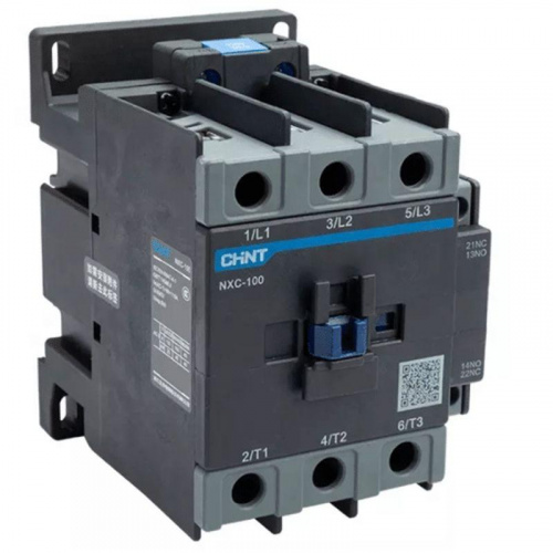 Контактор NXC-100 100А кат. 220В AC 1НО+1НЗ AC-3 (R) CHINT 836824 Контактор NXC-100 100А кат. 220В AC 1НО+1НЗ AC-3 (R) CHINT 836824