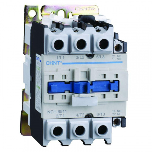 Контактор NC1-6511 65А кат. 230В AC 1НО+1НЗ AC-3 (R) CHINT 222714 Контактор NC1-6511 65А кат. 230В AC 1НО+1НЗ AC-3 (R) CHINT 222714