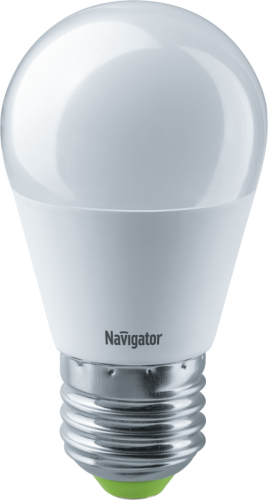 Лампа светодиодная 61 337 NLL-G45-8.5-230-4K-E27 8.5Вт шар матовая 4000К нейтр. бел. E27 680лм 176-264В Navigator 61337 Лампа светодиодная 61 337 NLL-G45-8.5-230-4K-E27 8.5Вт шар матовая 4000К нейтр. бел. E27 680лм 176-264В Navigator 61337