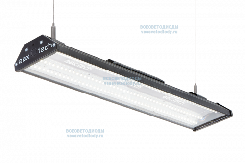Светильник САПФИР AAX411 30W-3550Lm 5000-5500К ПРОЗРАЧНЫЙ IP65 на тросовом подвесе