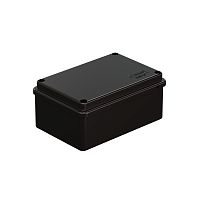 BJB/JBS120 Коробка распределительная без сальников о/п,120х80х50мм IP56 цвет чёрный (упаковка DIY) Экопласт