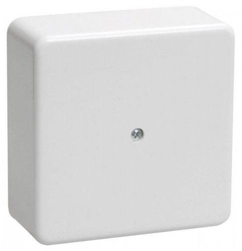 Коробка распаячная ОП КМ 75х75х28 бел. IEK UKO10-075-075-028-K01-E Коробка распаячная ОП КМ 75х75х28 бел. IEK UKO10-075-075-028-K01-E