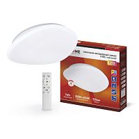 Светильник светодиодный COMFORT STONE 75Вт 3000-6500К 6000лм 230В 530х105мм с пультом ДУ IN HOME 4690612035642