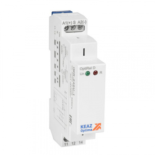 Реле импульсное OptiRel D IMR-240U-1 16А 1СО 12-230АС/DC КЭАЗ 332021 Реле импульсное OptiRel D IMR-240U-1 16А 1СО 12-230АС/DC КЭАЗ 332021