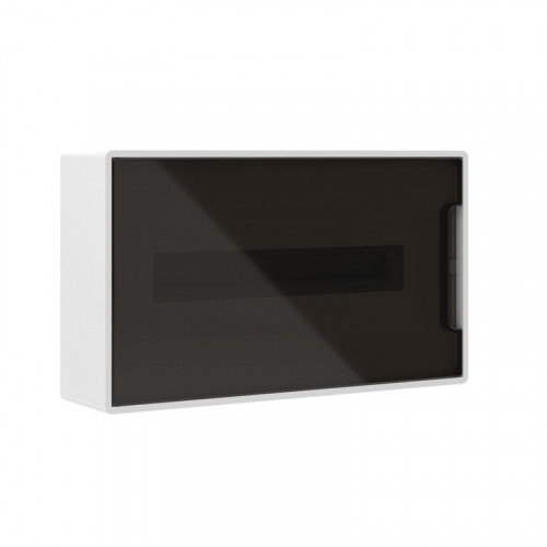Щиток настенный Фрейм (FRAME) ЩРн-п-18 18мод. IP41 с тонированной дверцей с 2 шинами PEN на 8+10 отверст. бел. DKC F18W1WD Щиток настенный Фрейм (FRAME) ЩРн-п-18 18мод. IP41 с тонированной дверцей с 2 шинами PEN на 8+10 отверст. бел. DKC F18W1WD