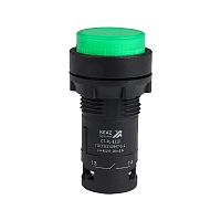 Кнопка с подсветкой OptiSignal Compact D22 С7-PL-B310 зел. 1НО 24В AC/DC XB7NW33B1 КЭАЗ 362090