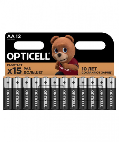 Элемент питания алкалиновый AA/LR6 (блист. 12шт) Basic Opticell 5051010 Элемент питания алкалиновый AA/LR6 (блист. 12шт) Basic Opticell 5051010