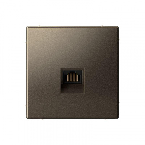 Розетка компьютерная ArtGallery RJ45 кат.5E механизм мокко SE GAL000683 Розетка компьютерная ArtGallery RJ45 кат.5E механизм мокко SE GAL000683
