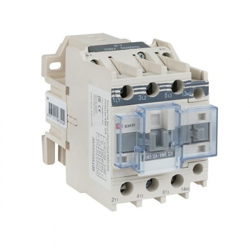 Контактор КМЭ-2 32А кат. 230В AC 1НО EKF ctr-s-32-220 Контактор КМЭ-2 32А кат. 230В AC 1НО EKF ctr-s-32-220