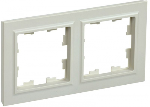 Рамка 2-м BRITE РУ-2-БрКр беж. IEK BR-M22-K10 Рамка 2-м BRITE РУ-2-БрКр беж. IEK BR-M22-K10