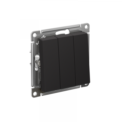 Выключатель 3-кл. СП AtlasDesign 10А IP20 (сх. 1+1+1) 10AX механизм карбон SE ATN001031 Выключатель 3-кл. СП AtlasDesign 10А IP20 (сх. 1+1+1) 10AX механизм карбон SE ATN001031
