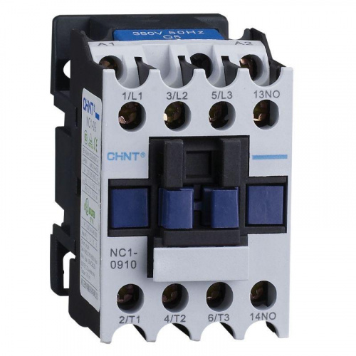 Контактор NC1-0901Z 9А кат. 24В DC 1НЗ (R) CHINT 220881 Контактор NC1-0901Z 9А кат. 24В DC 1НЗ (R) CHINT 220881