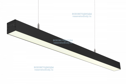 Светильник СЛИМФЛЕШ VS310 линейный 75W-5500Lm 4000-4500К ОПАЛ IP40 с БАП (aax.tech) на 1 час чёрный Светильник СЛИМФЛЕШ VS310 линейный 75W-5500Lm 4000-4500К ОПАЛ IP40 с БАП (aax.tech) на 1 час чёрный