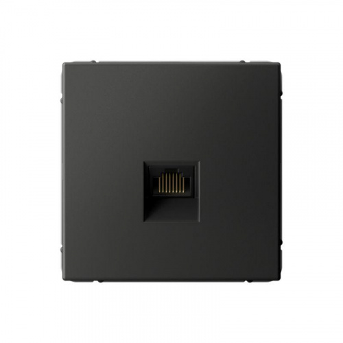 Розетка компьютерная ArtGallery RJ45 кат.5E механизм базальт SE GAL001483 Розетка компьютерная ArtGallery RJ45 кат.5E механизм базальт SE GAL001483