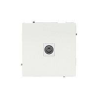 Розетка телевизионная одиночная TV KANT бел. магнолия DKC 7000503