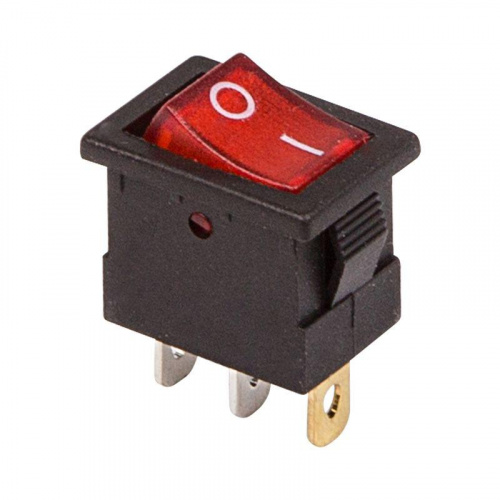 Выключатель клавишный 12В 15А (3с) ON-OFF красн. с подсветкой Mini (RWB-206-1; SC-768) Rexant 36-2170 Выключатель клавишный 12В 15А (3с) ON-OFF красн. с подсветкой Mini (RWB-206-1; SC-768) Rexant 36-2170