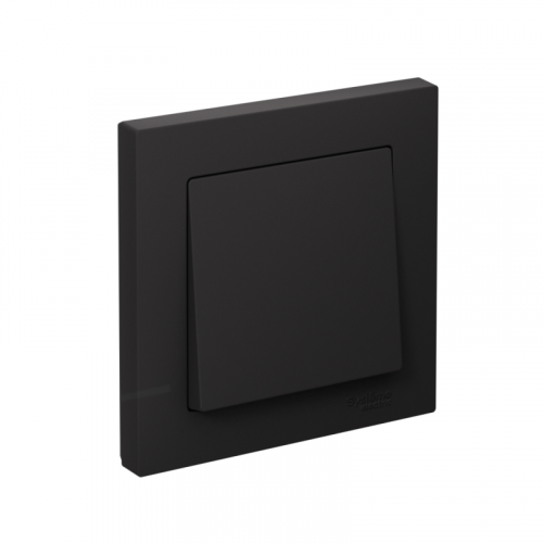 Выключатель 1-кл. СП AtlasDesign 10А IP20 (сх. 1) 10AX в сборе карбон SE ATN001012 Выключатель 1-кл. СП AtlasDesign 10А IP20 (сх. 1) 10AX в сборе карбон SE ATN001012