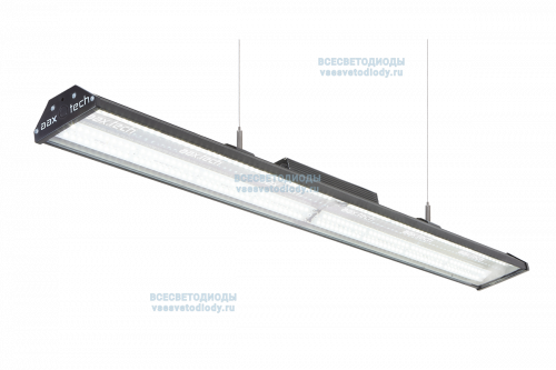 Светильник САПФИР AAX415 100W-13700Lm 5000-5500К ПРОЗРАЧНЫЙ IP65 811мм на тросовом подвесе