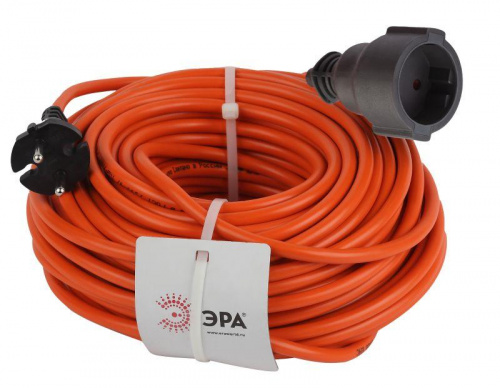 Удлинитель-шнур 1х30м без заземл. 10А IP20 UPx-1-2х1-30m ПВС 2х1 (бухта) Эра Б0046807 Удлинитель-шнур 1х30м без заземл. 10А IP20 UPx-1-2х1-30m ПВС 2х1 (бухта) Эра Б0046807