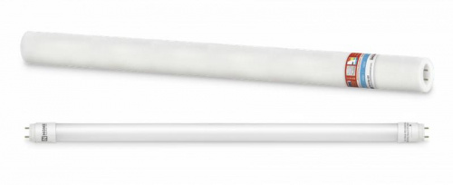 Лампа светодиодная LED-T8R-M-PRO 10Вт линейная матовая 6500К холод. бел. G13R 1000лм 230В 600мм поворотн. IN HOME 4690612030920 Лампа светодиодная LED-T8R-M-PRO 10Вт линейная матовая 6500К холод. бел. G13R 1000лм 230В 600мм поворотн. IN HOME 4690612030920