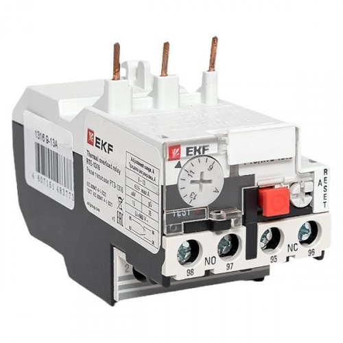 Реле тепловое РТЭ-1316 9-13А EKF rel-1316-9-13 Реле тепловое РТЭ-1316 9-13А EKF rel-1316-9-13
