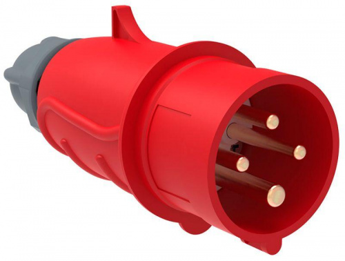 Вилка эл. каб. 16А 3P+PE 380В IP44 MAGNUM ССИ-014 IEK PSN02-016-4 Вилка эл. каб. 16А 3P+PE 380В IP44 MAGNUM ССИ-014 IEK PSN02-016-4