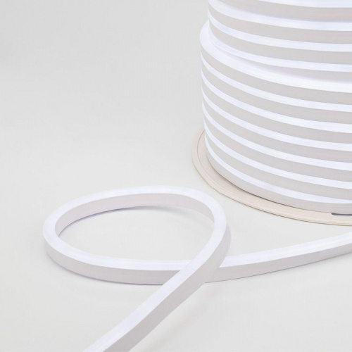 Шнур светодиодный SMD 20м 8х16мм 120LED/м бел. 6.5Вт IP65 односторонний гибкий неон Neon-Night 131-007 Шнур светодиодный SMD 20м 8х16мм 120LED/м бел. 6.5Вт IP65 односторонний гибкий неон Neon-Night 131-007