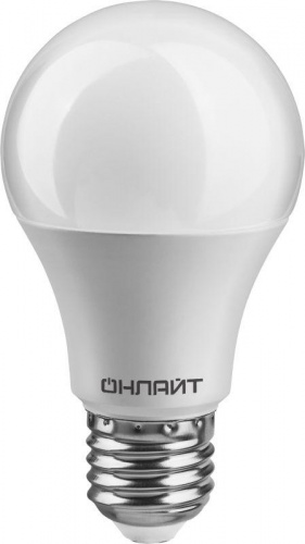 Лампа светодиодная 61 140 OLL-A60-10-230-6.5K-E27 10Вт грушевидная 6500К холод. бел. E27 1000лм 176-264В ОНЛАЙТ 61140 Лампа светодиодная 61 140 OLL-A60-10-230-6.5K-E27 10Вт грушевидная 6500К холод. бел. E27 1000лм 176-264В ОНЛАЙТ 61140