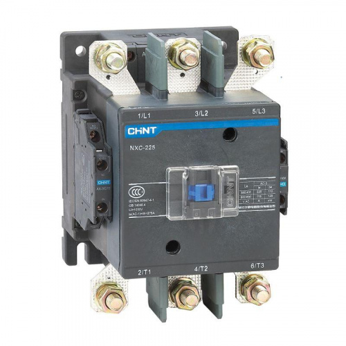 Контактор NXC-225 225А кат. 220В AC 2НО+2НЗ AC-3 (R) CHINT 836523 Контактор NXC-225 225А кат. 220В AC 2НО+2НЗ AC-3 (R) CHINT 836523