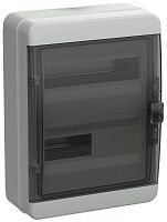 Корпус КМПн-24 TEKFOR IP65 черн. прозр. дверь пластик. IEK TF5-KP72-N-24-65-K03-K02