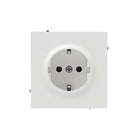 Розетка силовая KANT 2P+E без шторки бел. песок DKC 7010033