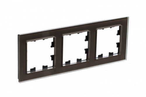Рамка 3-м AtlasDesign Nature стекло мокко SE ATN320603 Рамка 3-м AtlasDesign Nature стекло мокко SE ATN320603