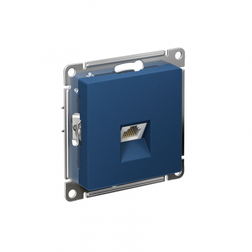 Розетка компьютерная AtlasDesign RJ45 кат.5E механизм аквамарин SE ATN001183 Розетка компьютерная AtlasDesign RJ45 кат.5E механизм аквамарин SE ATN001183