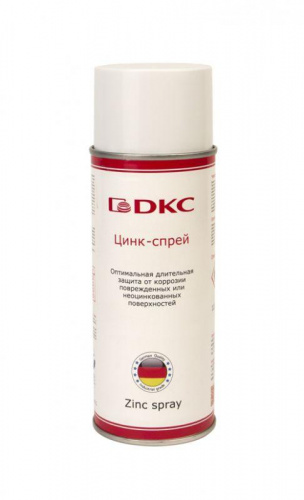 Краска-спрей цинк. 400мл DKC 37039HDZ Краска-спрей цинк. 400мл DKC 37039HDZ