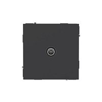 Розетка телевизионная проходная TV KANT черн. уголь DKC 7012513