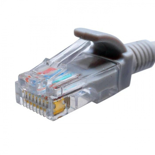 Патч-корд кат.5E UTP 4х2 26AWG (7х0.16мм) Cu LSZH 0.3м сер. SUPRLAN 10-0140 Патч-корд кат.5E UTP 4х2 26AWG (7х0.16мм) Cu LSZH 0.3м сер. SUPRLAN 10-0140