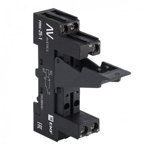 Разъем для реле РM slim 25/1 AVERES EKF rms-25-1 Разъем для реле РM slim 25/1 AVERES EKF rms-25-1