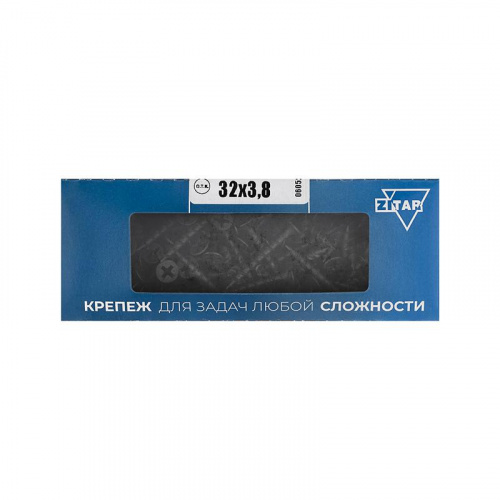Саморез гипсокартон-дерево 3.8х32 (коробка) (уп.200шт) Tech-Krep/Zitar 102121 Саморез гипсокартон-дерево 3.8х32 (коробка) (уп.200шт) Tech-Krep/Zitar 102121