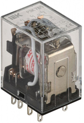 Реле РЭК 78-3 5А 220В AC IEK RRP20-3-05-220A Реле РЭК 78-3 5А 220В AC IEK RRP20-3-05-220A