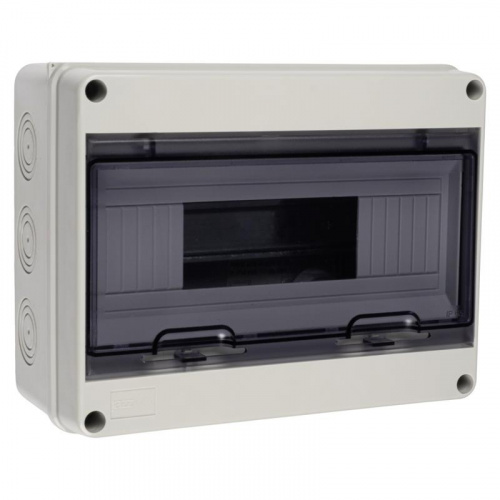Бокс модульный накладной PDB/W 4012 GR (ЩРН-ПГ-12) IP65 пластик. JazzWay 5072084