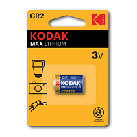 Элемент питания литиевый CR2 3В MAX Lithium (блист.1шт) 30956230-ru1 KODAK Б0014848