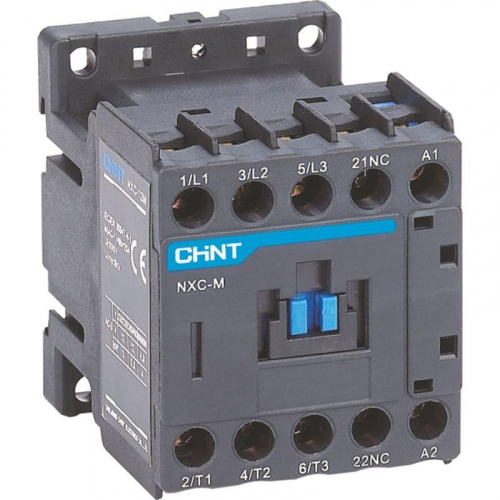 Контактор NXC-12M01 12А кат. 220В AC 1НЗ AC-3 (R) CHINT 836592 Контактор NXC-12M01 12А кат. 220В AC 1НЗ AC-3 (R) CHINT 836592
