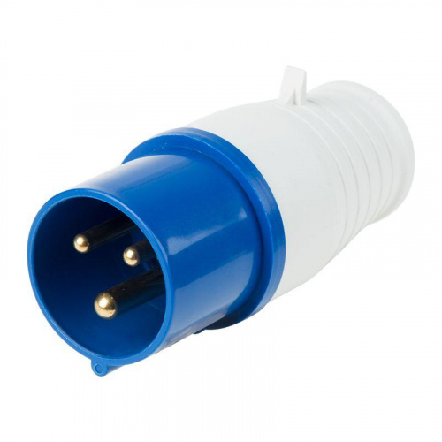 Вилка переносная 013 2P+PE 16А 220В IP44 Rexant 11-8900 Вилка переносная 013 2P+PE 16А 220В IP44 Rexant 11-8900